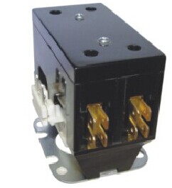 Two pole contactor