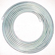 white Zinc coated steel tube