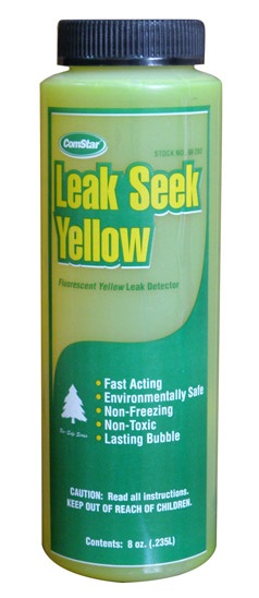 Leak seek yellow