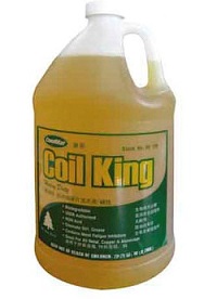 Condenser coil cleaner non-acid